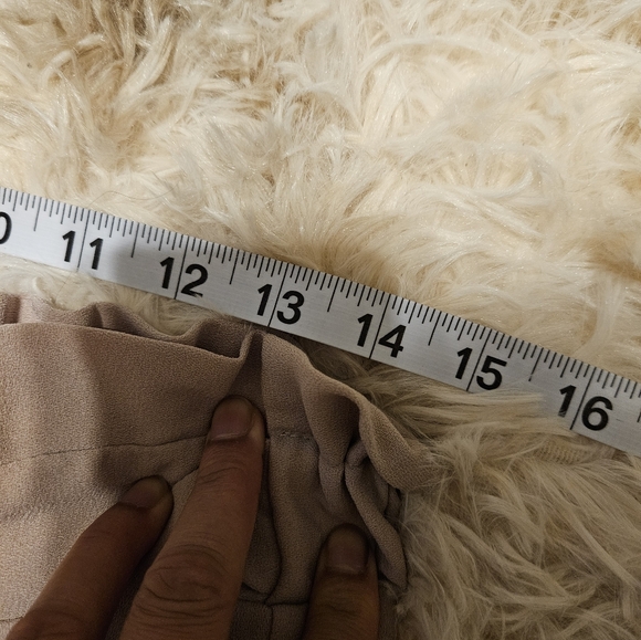 Temt Taupe Wide-legged Trousers - Picture 7 of 12